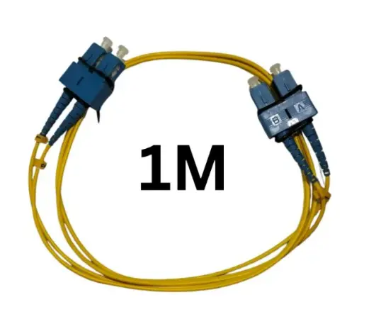 FOC PATCH CORD 1M SC/UPC-SC/UPC, SM9, 2MM DX OFNP