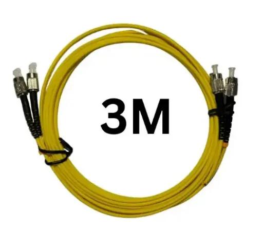 [1440000212] FIBER PATCH CORD, FC-FC, 3MTR, 3MM, SM9 DX OFNP