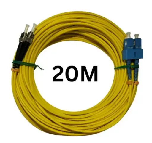 [1440000156] FIBER PATCH CORD, SC-ST,  SM9, 3MM DX OFNP 20M